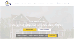 Desktop Screenshot of db-homes.com